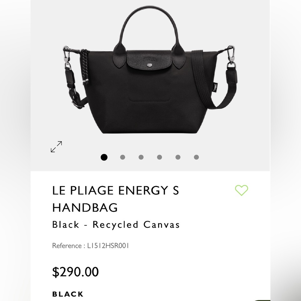 Longchamp Classic Black Tote - Picture 4 of 5